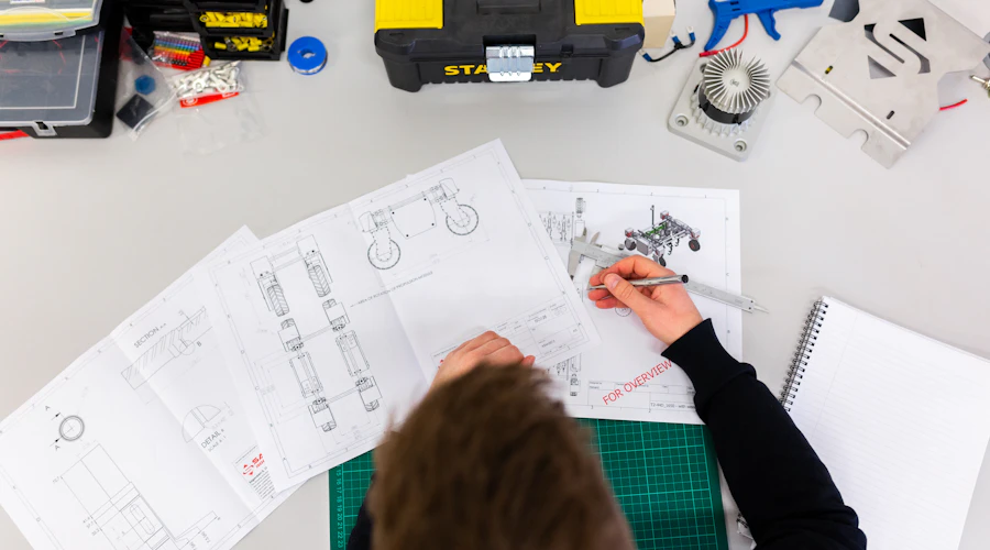 Moderne Werkstatt Handwerksausbildung
